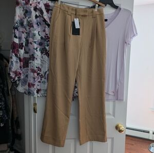 4th & Reckless Celina Camel Trouser Pants M twill